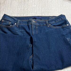 Bandolino Women's Dark Blue Bootcut Jeans